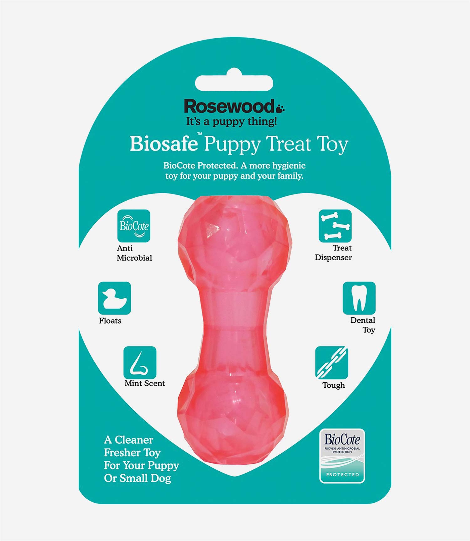 Rosewood Biosafe Puppy Treat Double Dog Toy - Nest Pets