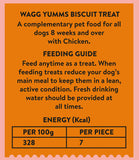 Wagg Yumms Dog Biscuits Chicken Dog Treats - 400g - Nest Pets