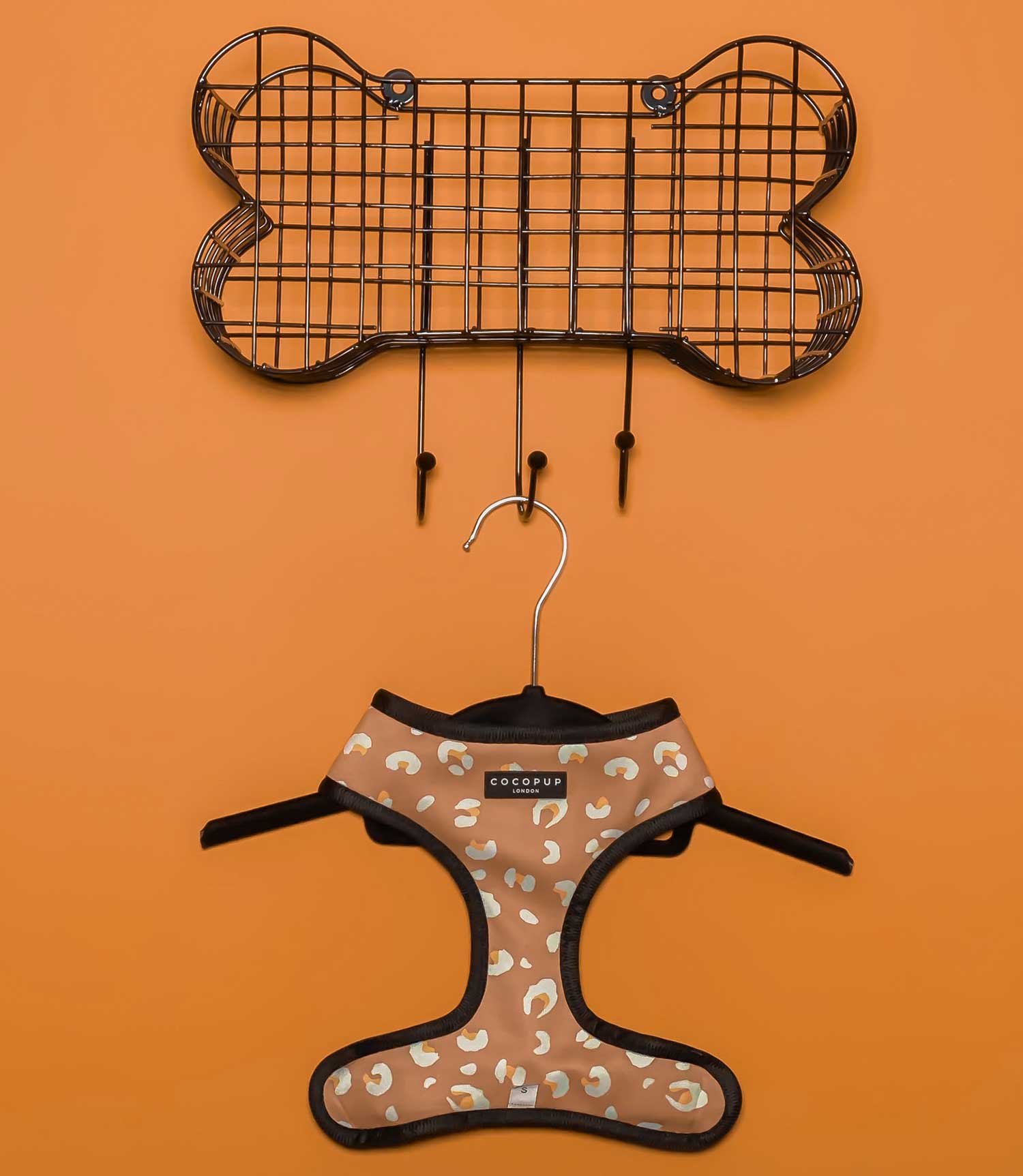 Cocopup London - Khaki Leopard Reversible Harness - Nest Pets