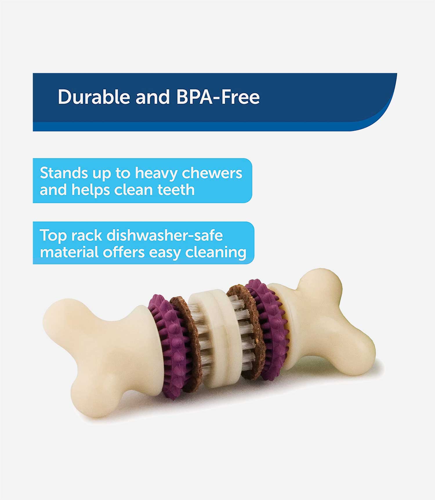 Petsafe Busy Buddy Bristle Bone Dog Toy - Nest Pets