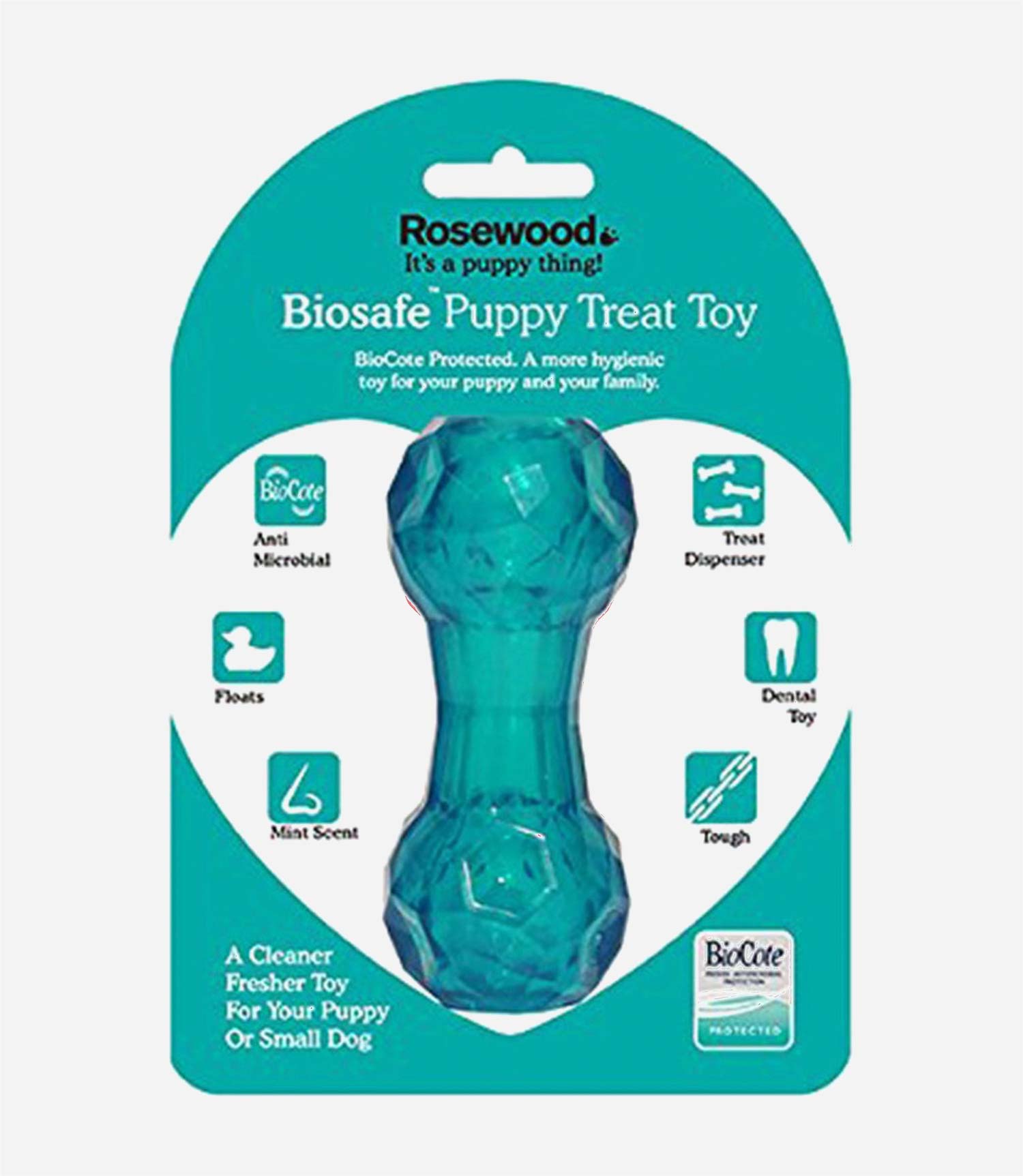 Rosewood Biosafe Puppy Treat Double Dog Toy - Nest Pets
