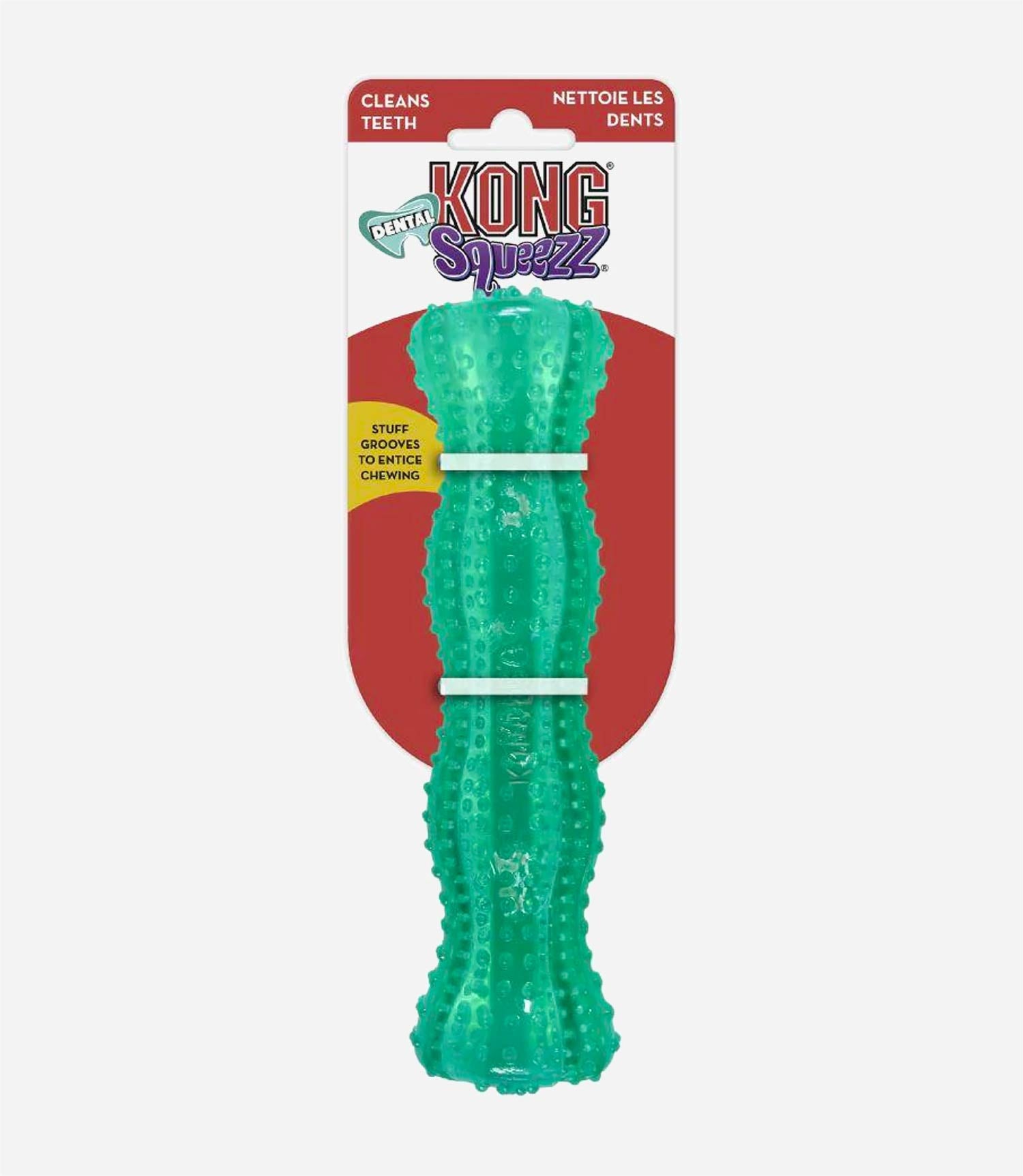 KONG Squeezz Dental Stick Dog Toy - Medium - Nest Pets