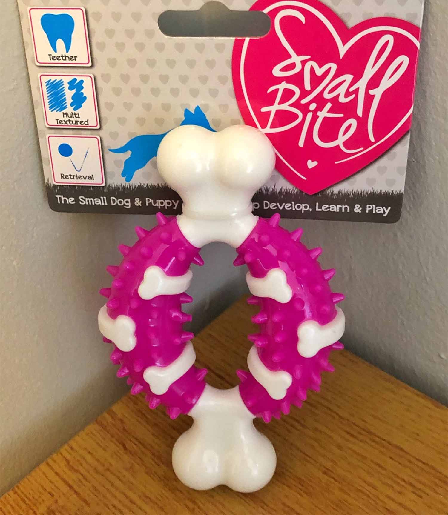 Ancol Bone Teether Dog Toy - Nest Pets