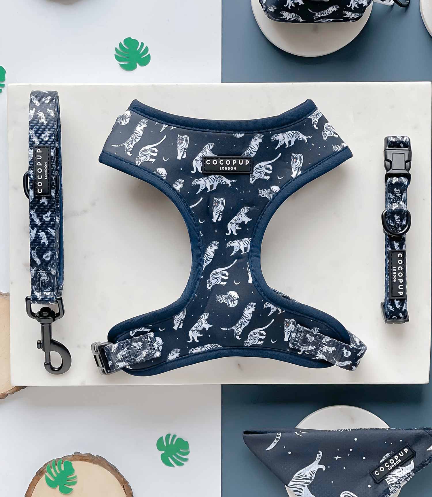 Cocopup London - Midnight Tiger Harness - Nest Pets