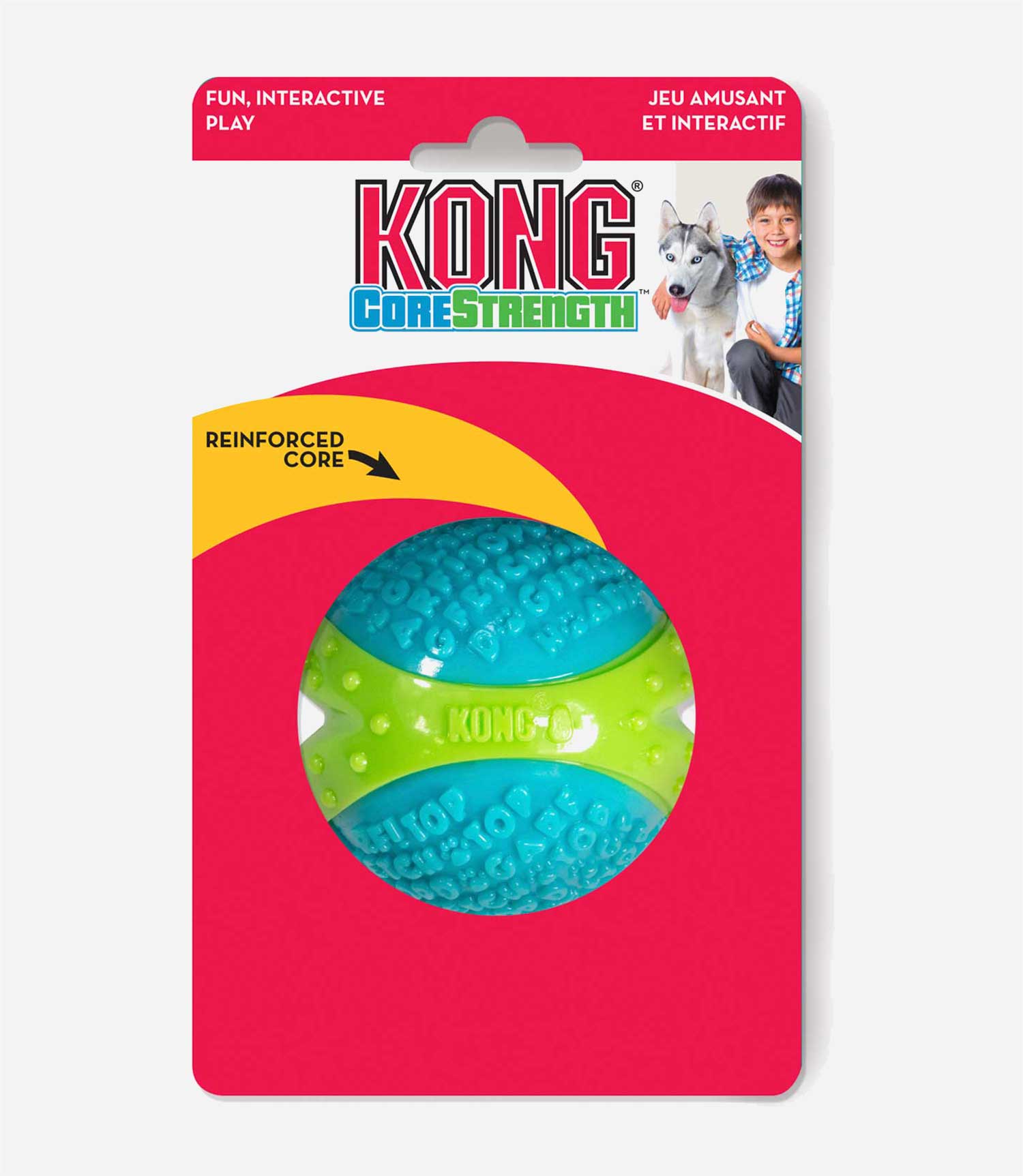 Kong Corestrength Ball Dog Toy - Large - Nest Pets