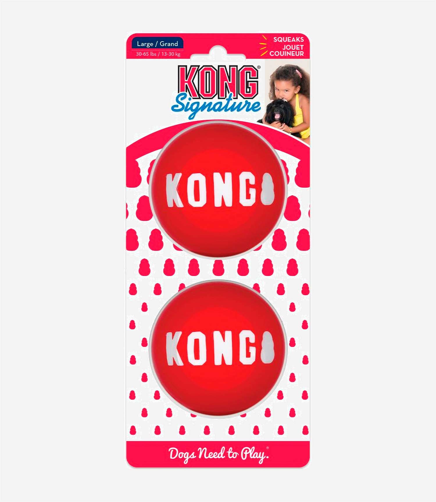Kong Signature Balls - 2 Pack - Nest Pets