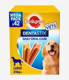 Pedigree Dentastix Daily Adult Large Dog Dental Stick Chews Dog Treats - Nest Pets