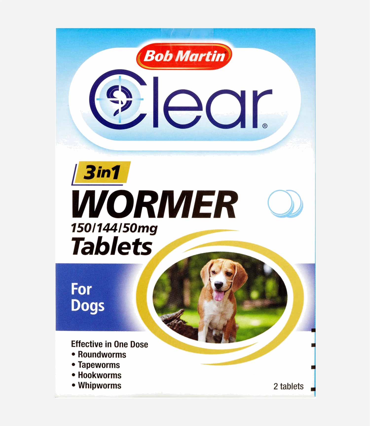 Bob Martin 3 in 1 Dewormer Dog - Nest Pets
