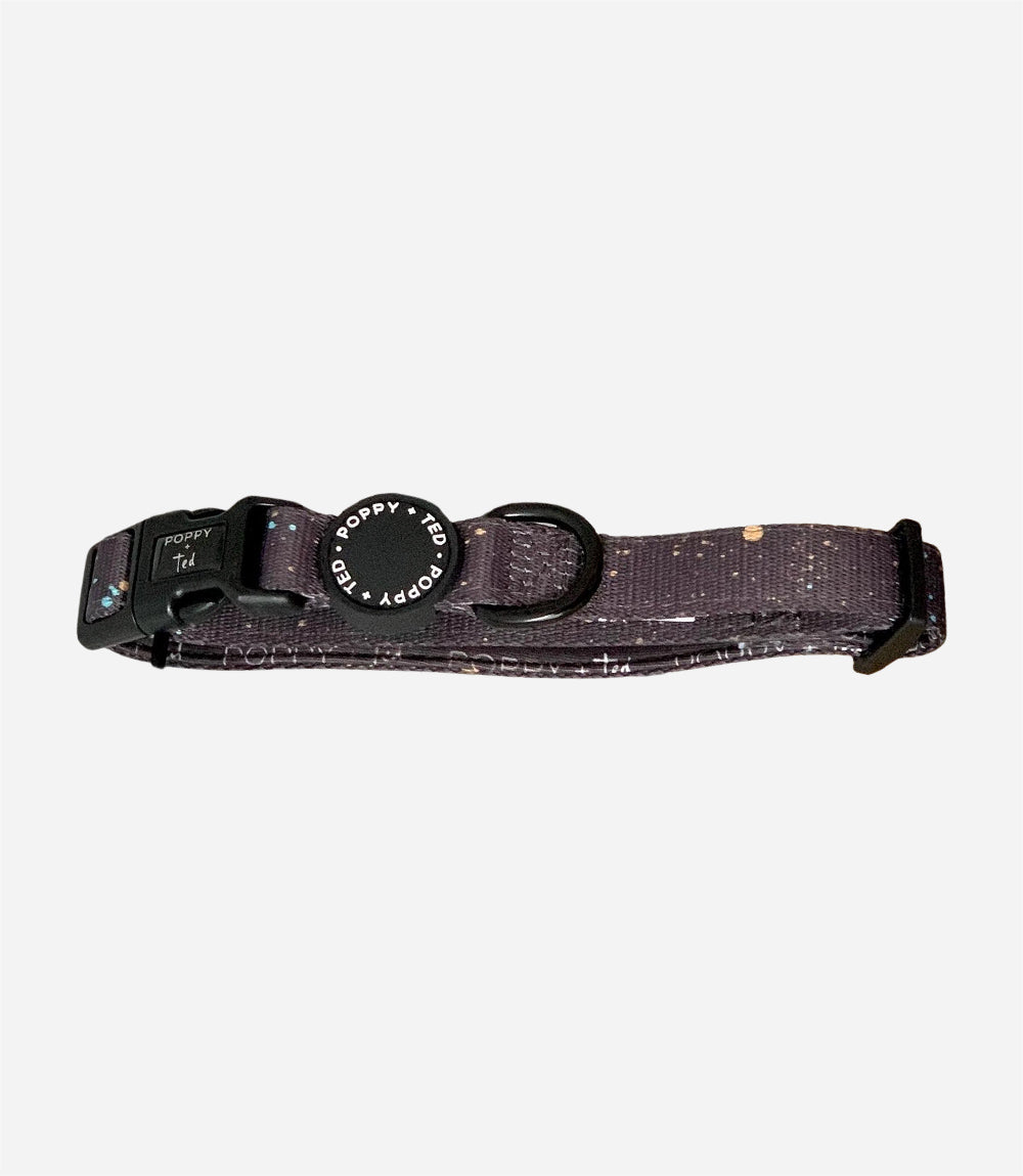 Poppy + Ted - Walk + Wear Gold Dust Dog Collar - Nest Pets