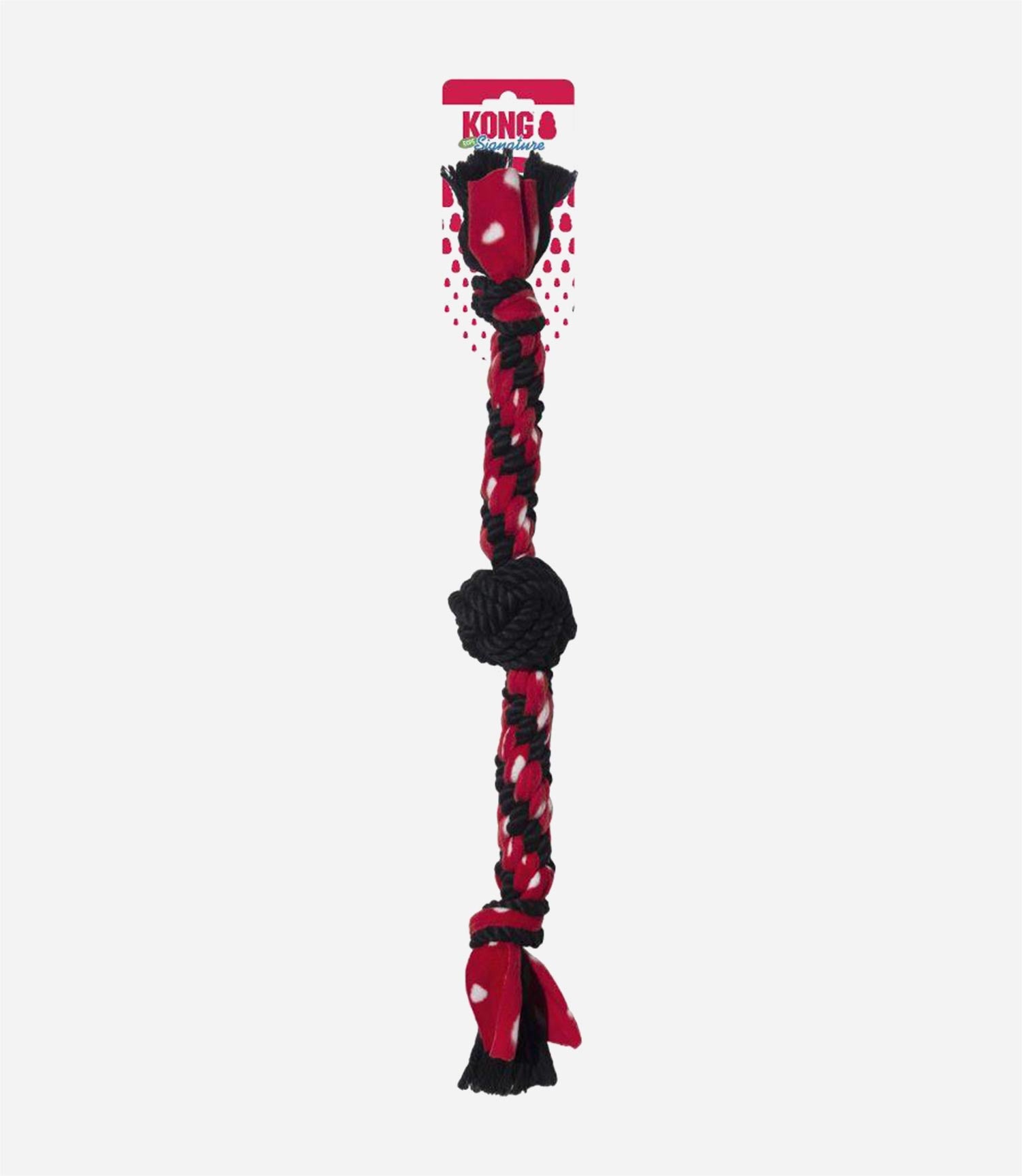 Kong Signature Rope Dual Knot Dog Toy - 51cm - Nest Pets
