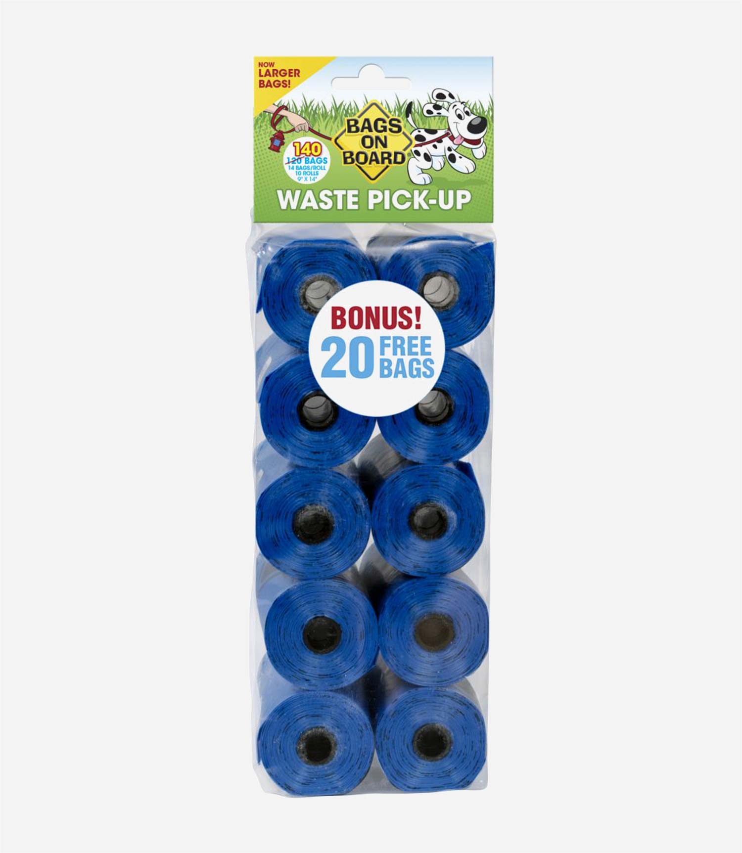 Bags On Board Refills Waste Poo Bags - 140 Pack - Nest Pets