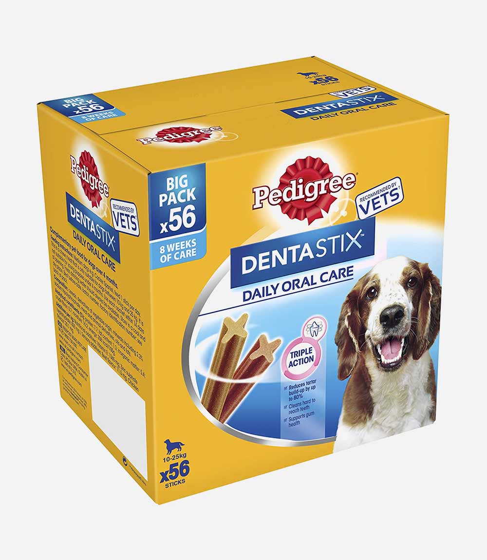 Pedigree Dentastix Daily Adult Medium Dog Dental Stick Chews Dog Treats - Nest Pets