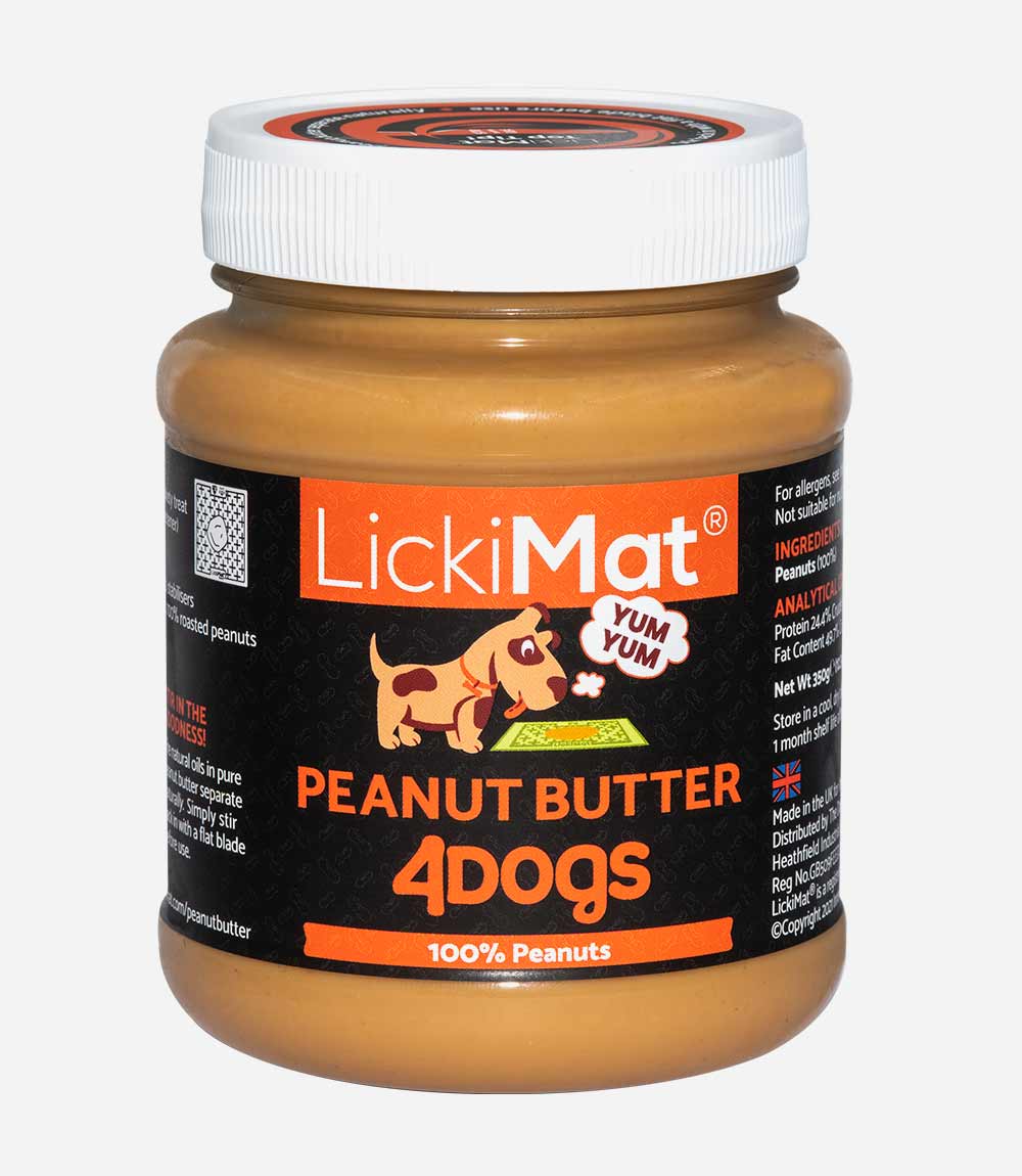 Lickimat Peanut Butter Dog Treats - 350g - Nest Pets