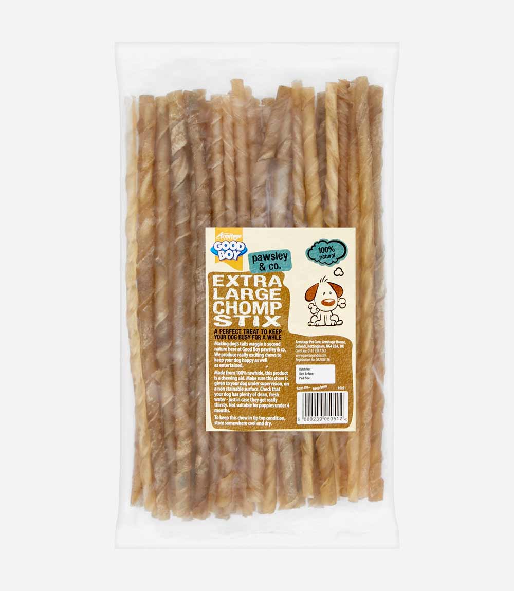 Good Boy Extra Large Chomp Stix Dog Treats - 40 Stix - Nest Pets