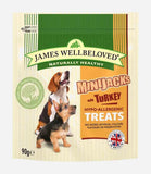 James Wellbeloved Dog Treats Minijacks Turkey Dog Treats - 90g