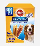Pedigree Dentastix Daily Adult Medium Dog Dental Stick Chews Dog Treats - Nest Pets