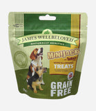 James Wellbeloved Minijacks Grain Free Turkey & Vegetables Dog Treats - 90g