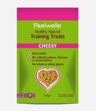 Feelwells Training Cheesy Dog Treats - 115g