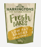 Harringtons Low Fat Lean Turkey Snacks Dog Treats - 100g