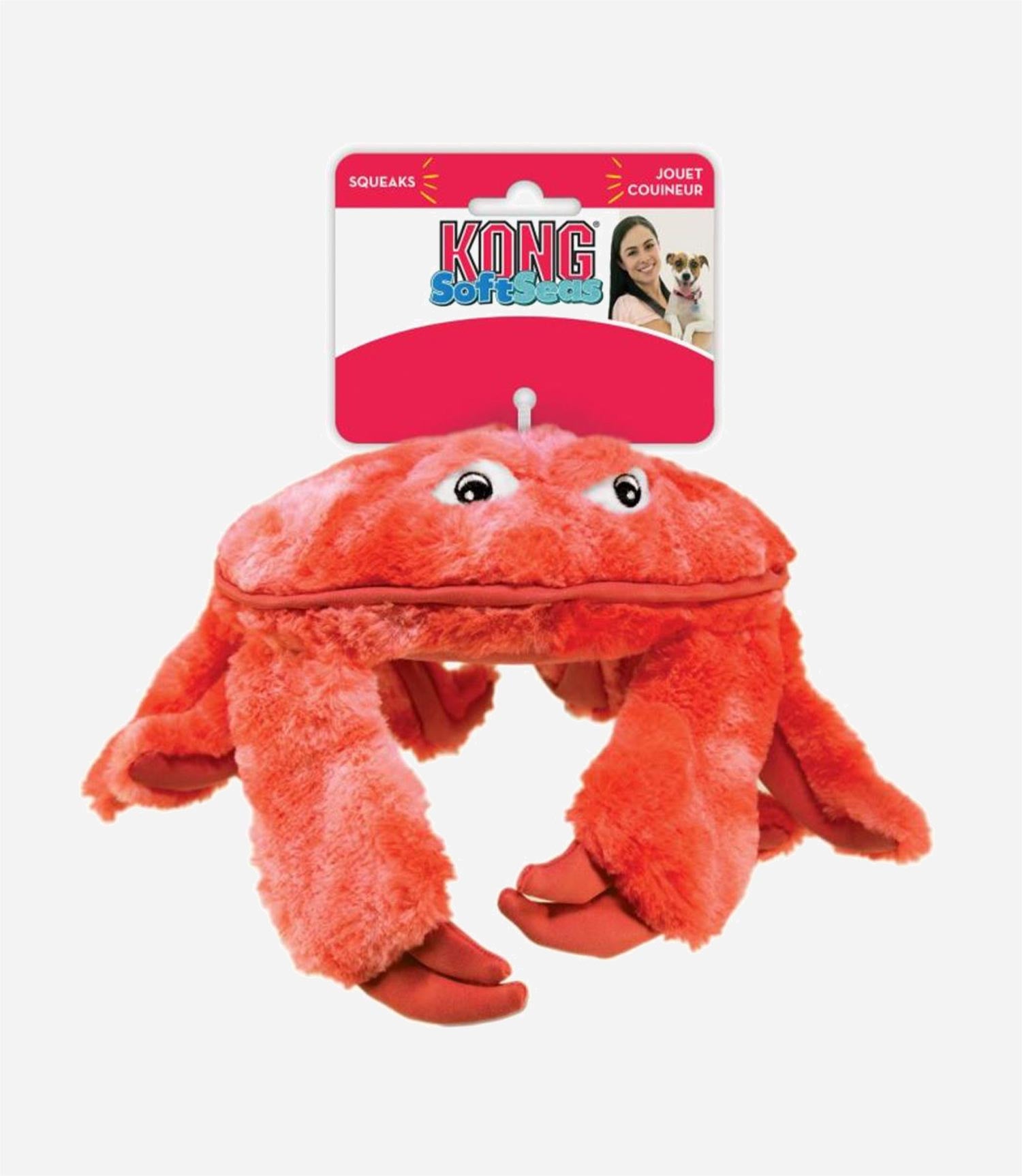 Kong SoftSeas Crab Dog Toy - Small - Nest Pets