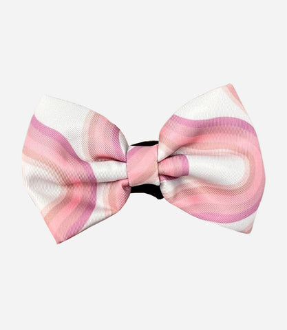 Poppy + Ted - Walk + Wear Pink Vibes Dog Bow Tie - Nest Pets