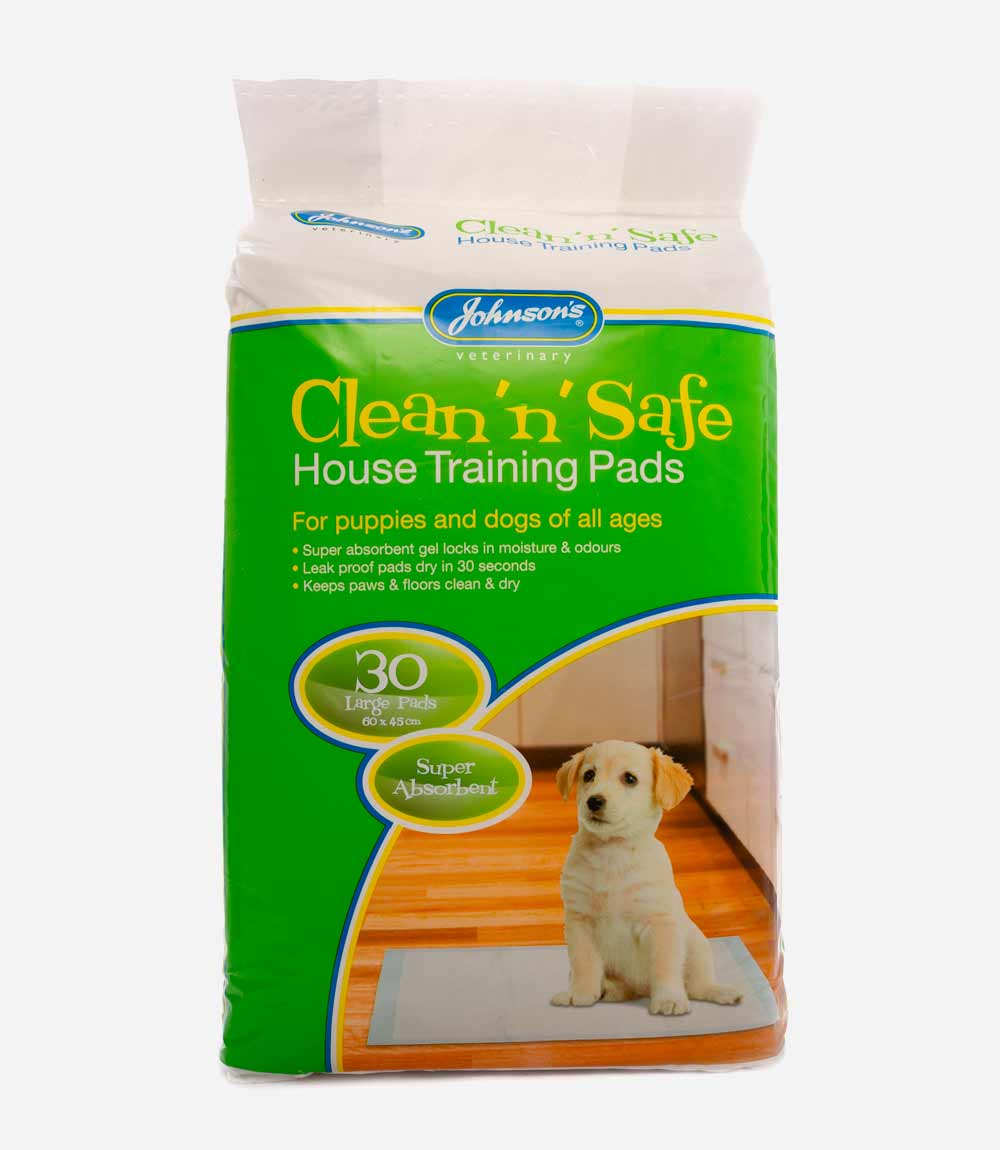 Johnson's Clean ‘n’ Safe House Training Pads - Nest Pets