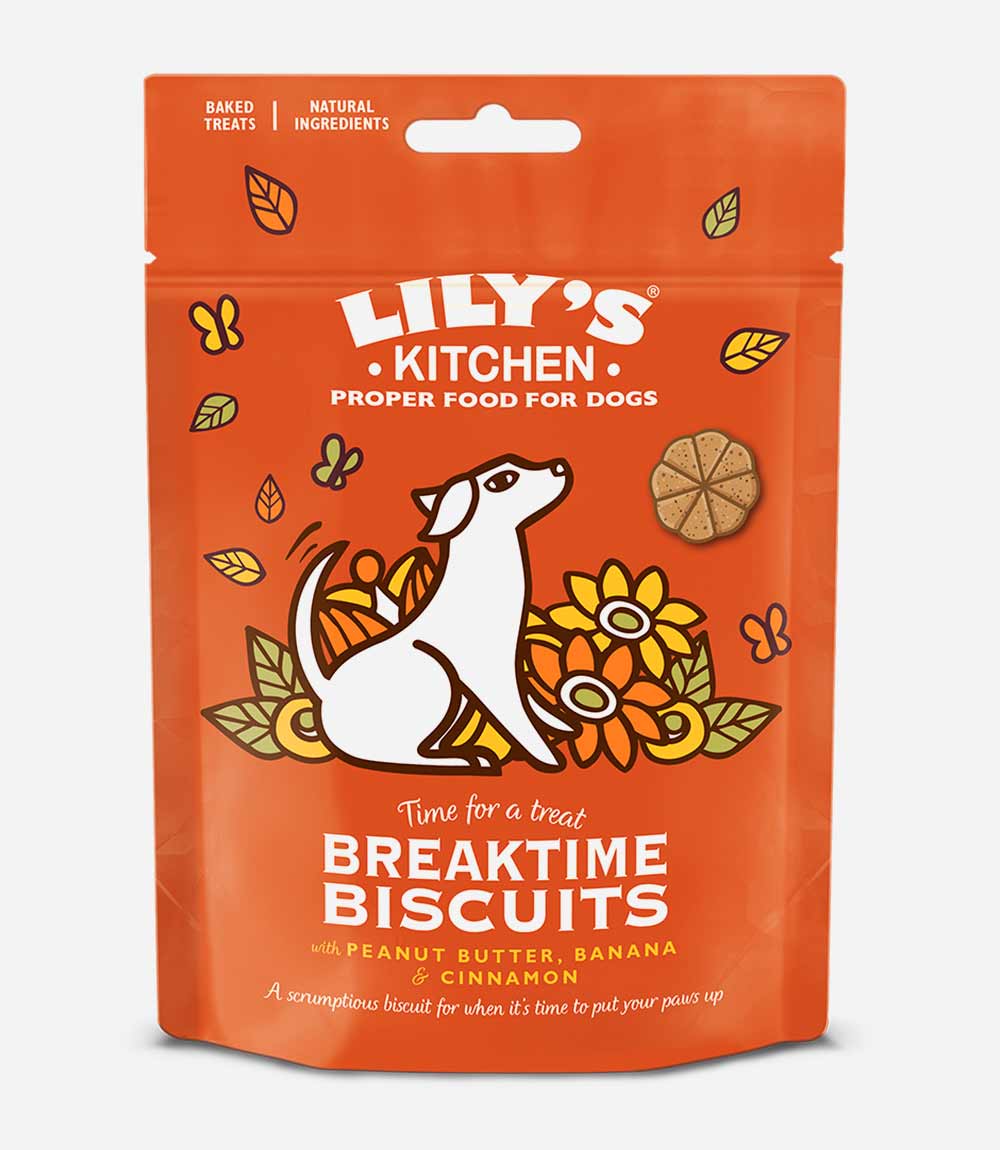 Lily's Kitchen Dog Breaktime Biscuits Dog Treats - 80g - Nest Pets