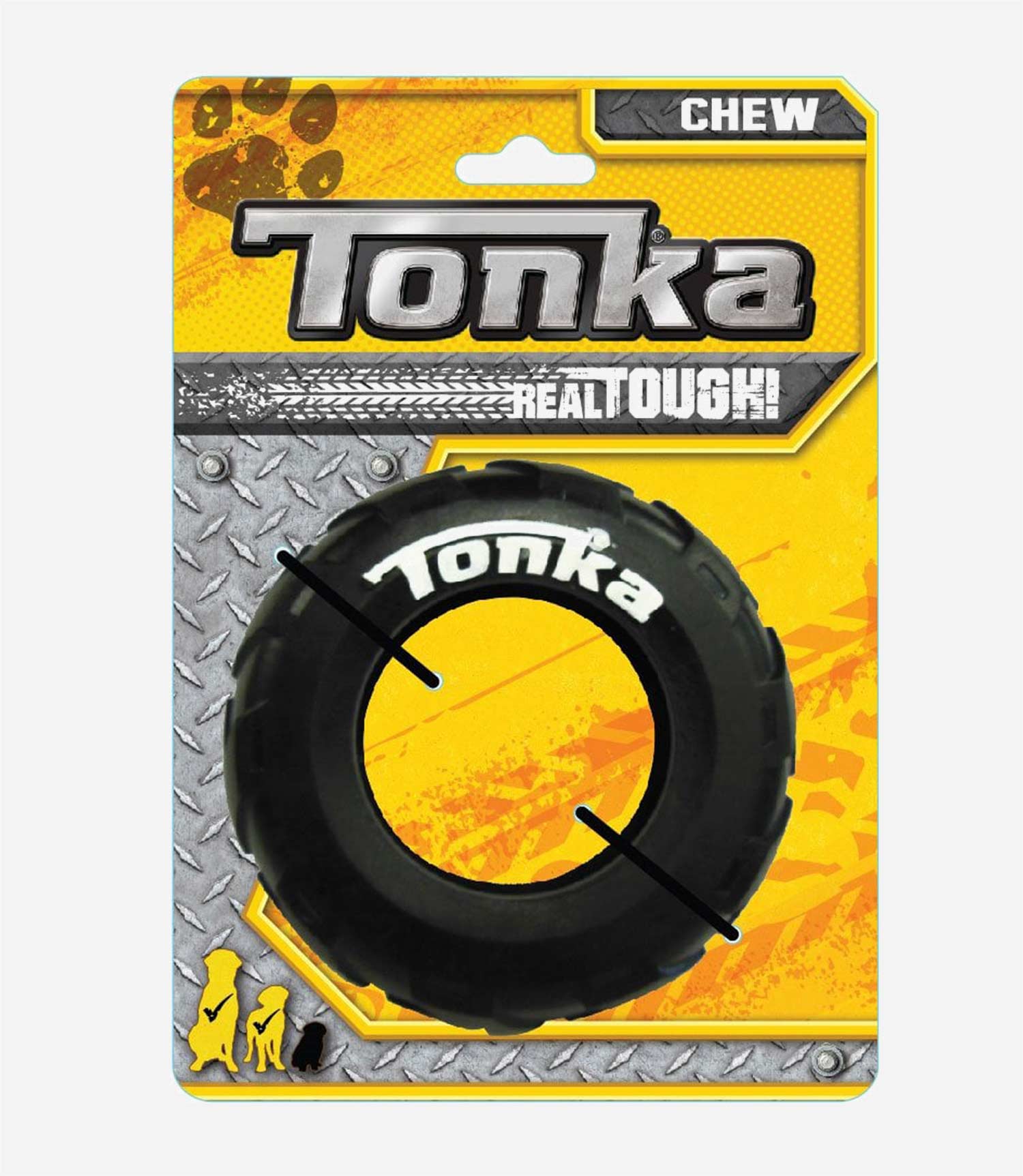 Tonka Seismic Tread Tire Dog Toy - Nest Pets