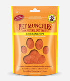 Pet Munchies Chicken Chips Dog Treats - 100g - Nest Pets