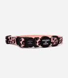 Hounds of Eden 'Blushing Leopard' - Pink Dog Collar