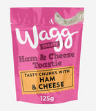 Wagg Ham & Cheese Toastie Dog Treats - 125g