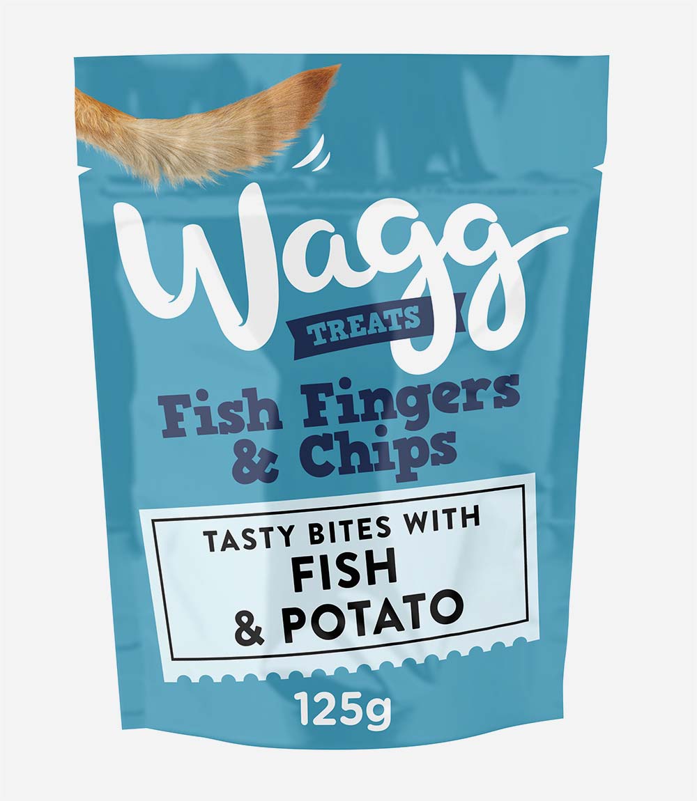 Wagg Fish Finger Fish & Potato Dog Treats - 125g - Nest Pets