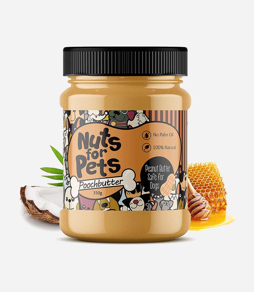 Nuts For Pets Poochbutter Peanut Butter Treat For Dogs - Nest Pets