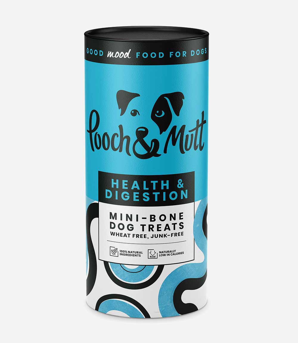 Pooch & Mutt Health & Digestion Mini Bone Dog Treats - 125g - Nest Pets
