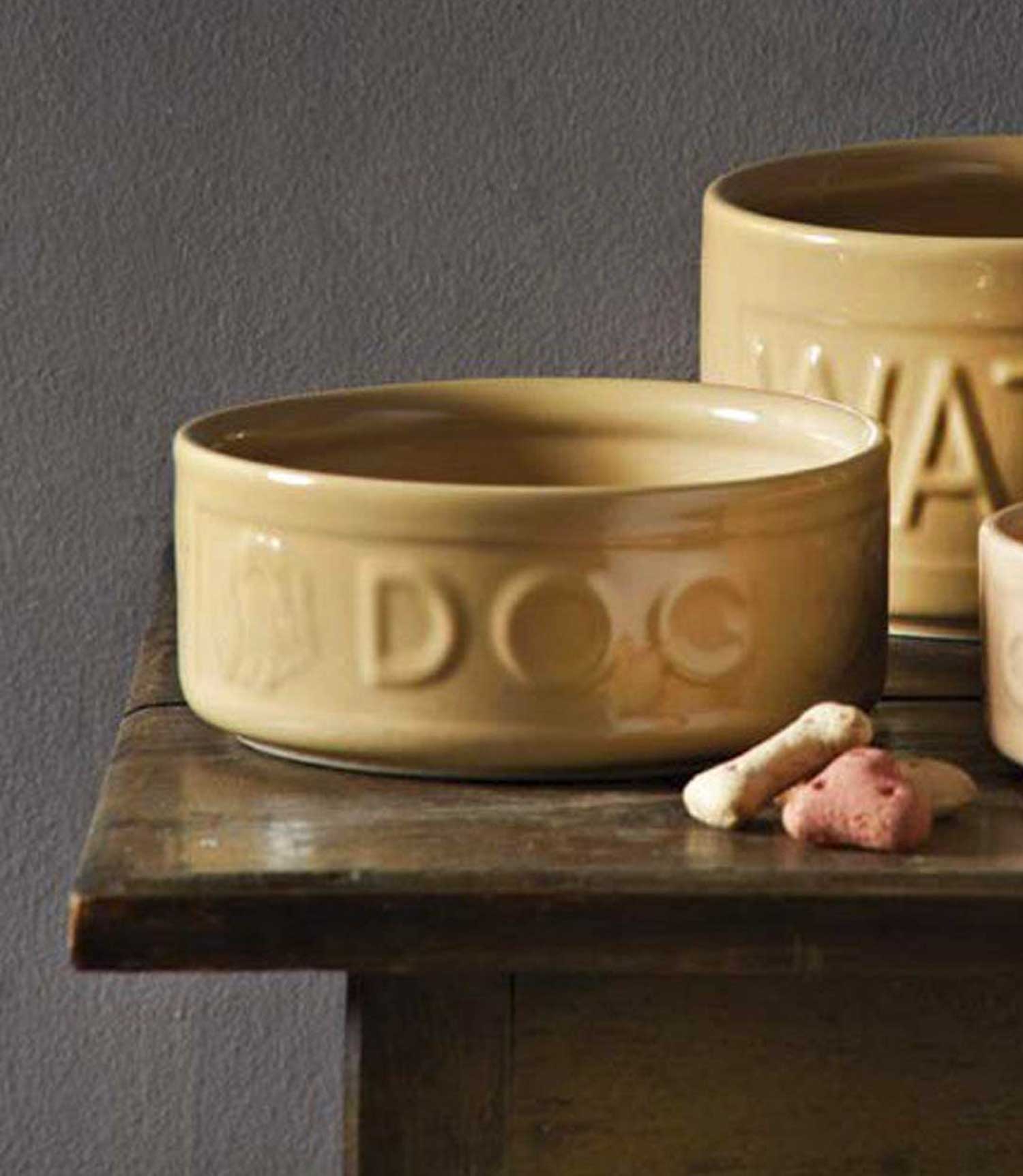 Mason Cash Cane Lettered Dog Bowl - Nest Pets