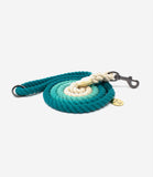 Hounds of Eden - Ombre Turquoise & Teal Cotton Rope Dog Lead - Nest Pets