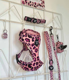 Hounds of Eden 'Blushing Leopard' - Pink Dog Harness - Nest Pets