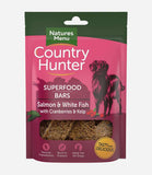 Country Hunter Superfood Bar Salmon & White Fish with Cranberries & Kelp Dog Treats - 100g - Nest Pets