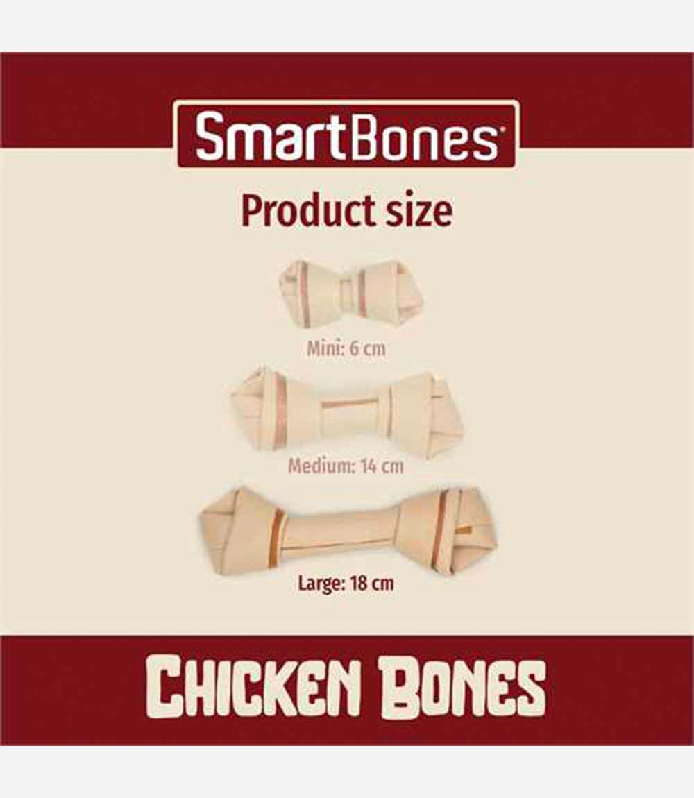 SmartBones Chicken Bones Dog Treats - Nest Pets