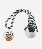 Sharples Ruff 'N' Tumble Tug 'A' Ball Dog Toy - Medium - Nest Pets