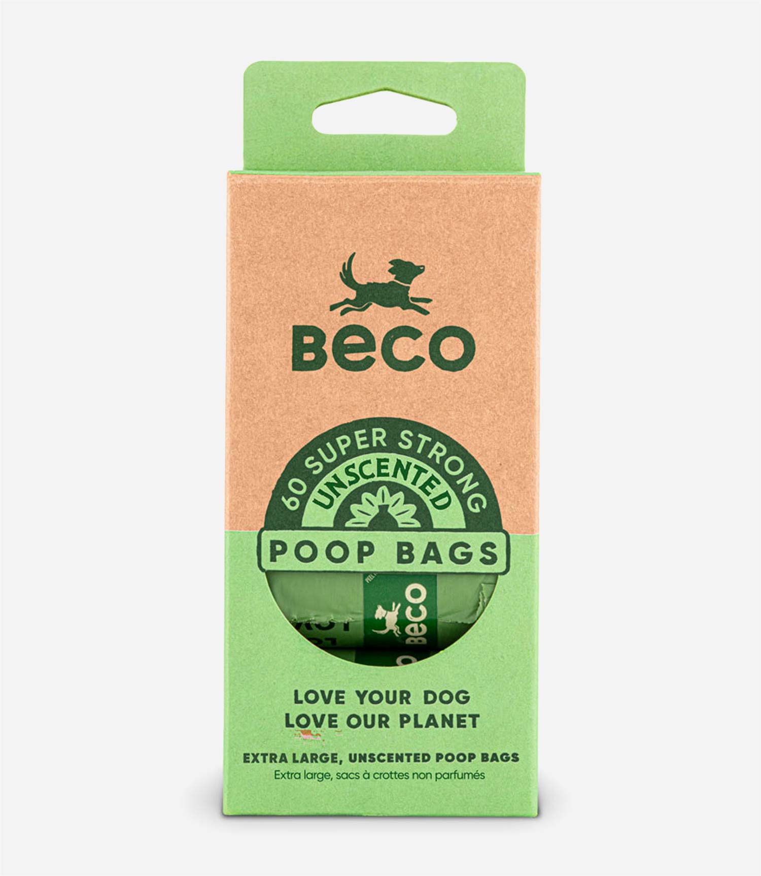 Beco Poop Waste Unscented Bags - Nest Pets