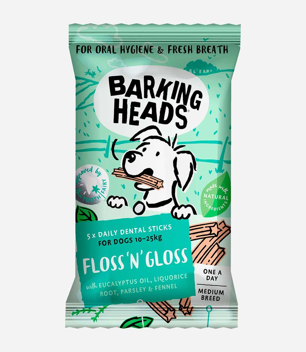 Barking Heads Floss & Gloss Dog Treats - Nest Pets
