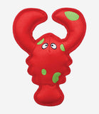 Kong Belly Flops Lobster Dog Toy - Small - Nest Pets
