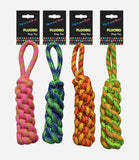 Hem and Boo Fluoro Rope Dog Toy (Assorted) - Short - Nest Pets