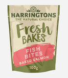 Harringtons Salmon Fish Bites Dog Treats - 100g