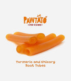 Benevo Pawtato Tubes Turmeric & Chicory Root Dog Treats - 90g - Nest Pets