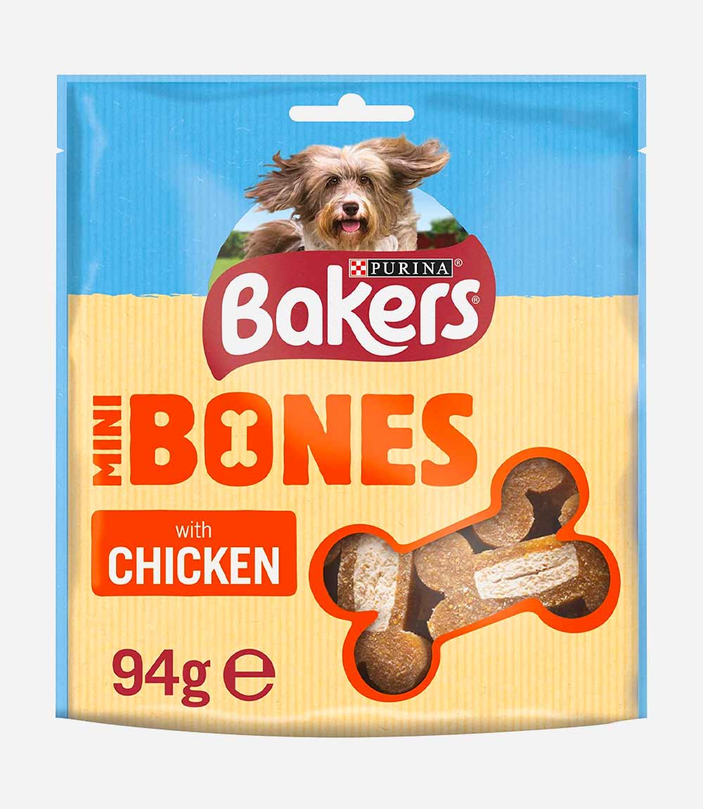 Bakers Mini Bones Chicken Dog Treats - 94g - Nest Pets